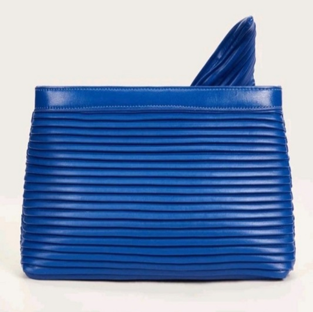 Pleated Clutch Handbag - Picture 8 of 8
